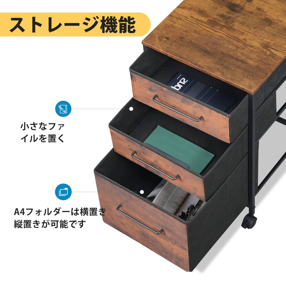 ☆使い勝手抜群 3段収納 キャビネット 高品質 安全設計 操作簡単 ☆使い勝手抜群 3段収納 キャビネット 高品質 安全設計 操作簡単