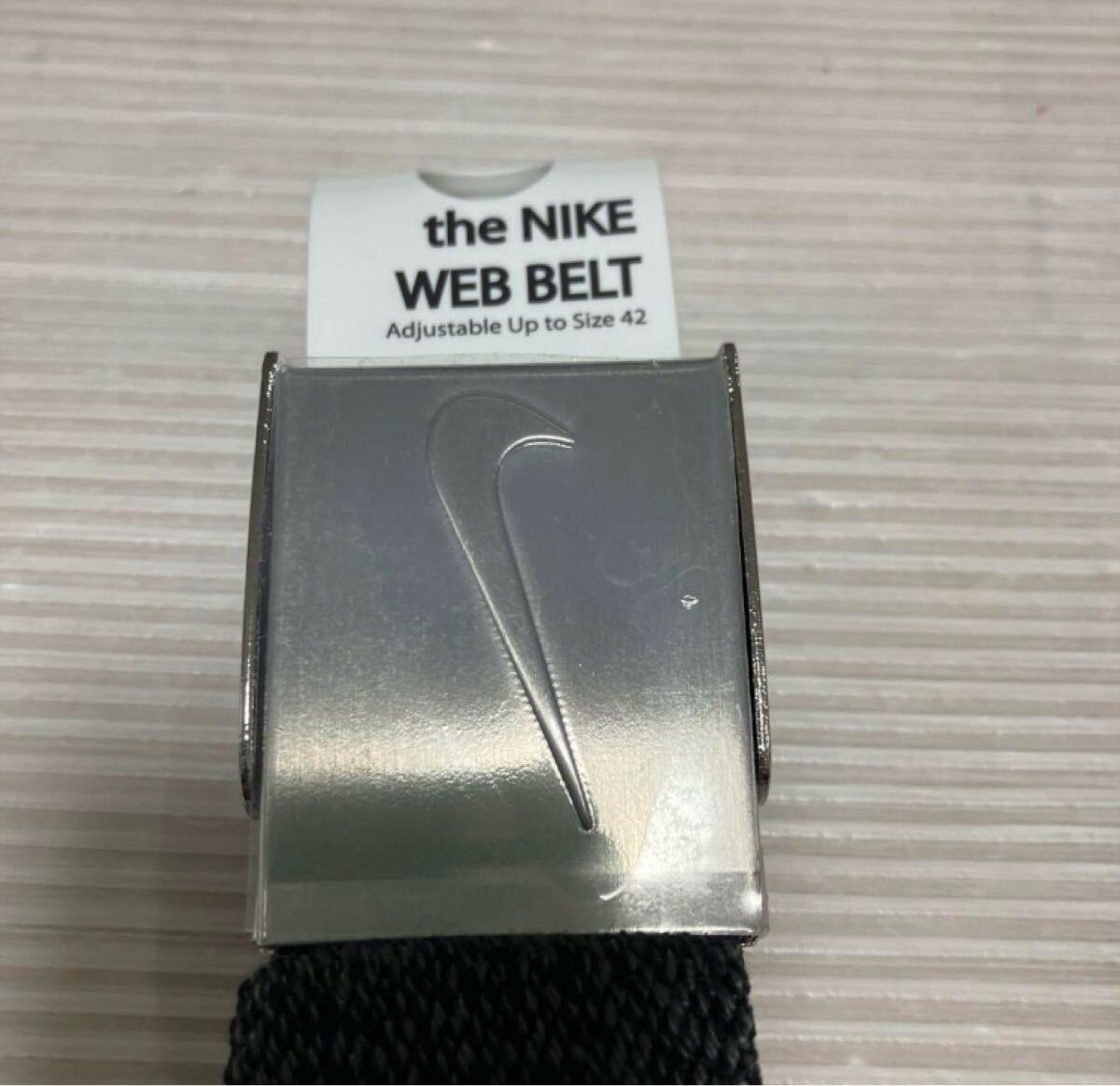 送料無料 新品 NIKE GOLF WEB BELT リバーシブル 42調節可_画像8