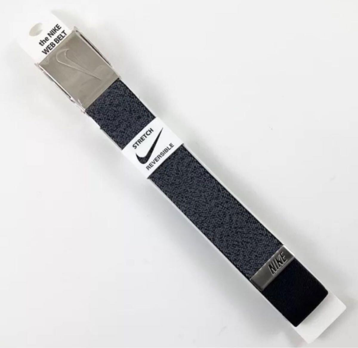 送料無料 新品 NIKE GOLF WEB BELT リバーシブル 42調節可_画像3