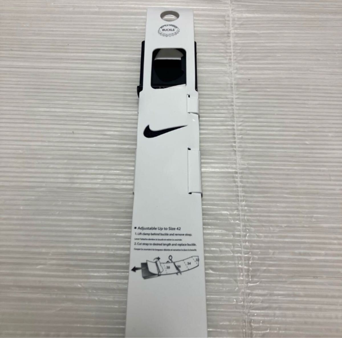 送料無料 新品 NIKE ゴルフ リバーシブル WEB BELT_画像6