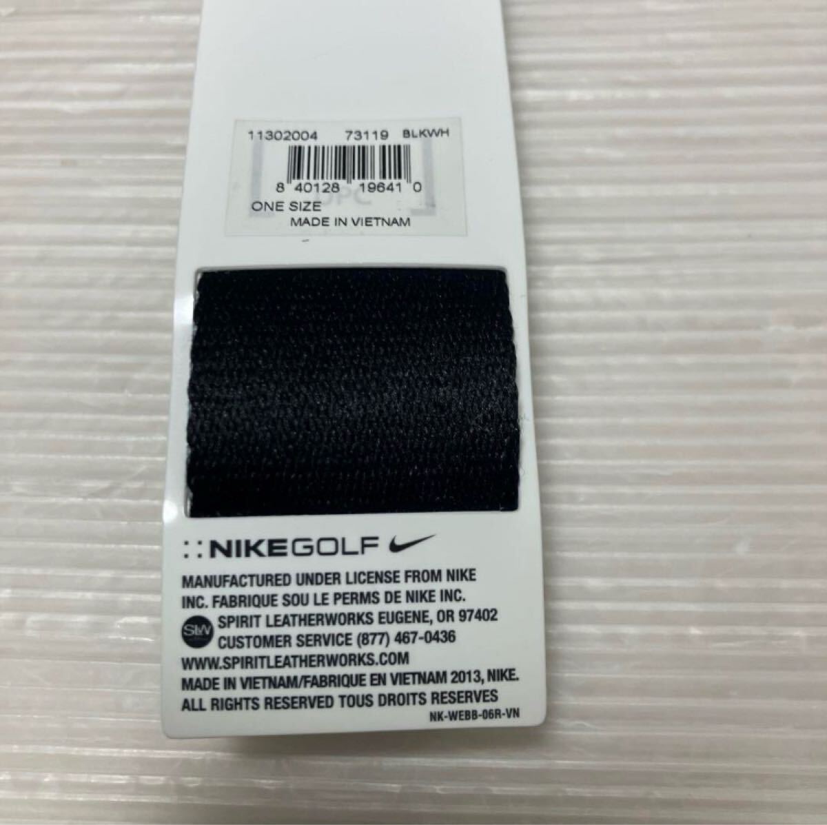 送料無料 新品 NIKE ゴルフ リバーシブル WEB BELT_画像7