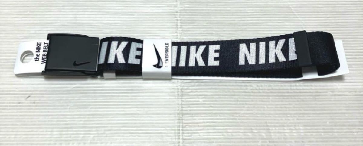 送料無料 新品 NIKE ゴルフ リバーシブル WEB BELT_画像3