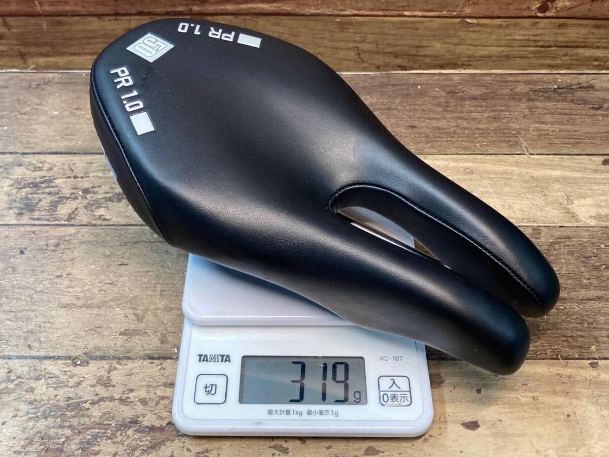 IM370 ism PR1.0 saddle black stainless steel rail 130mm