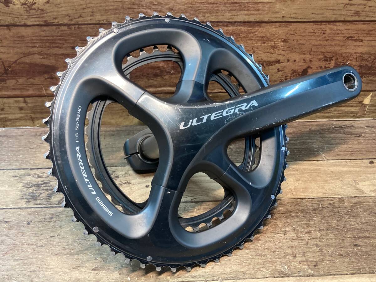 【新作入荷!!】 シマノ II852 SHIMANO チェーンリングジャンク 172.5mm 53/39T 11S クランクセット FC-6800 ULTEGRA アルテグラ クランク