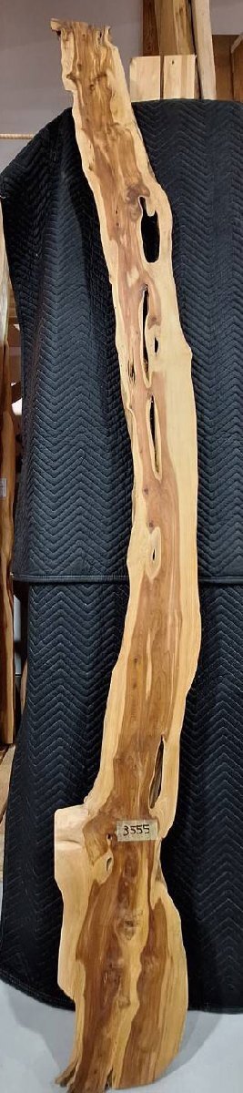 イブキ 無垢板 3020×40×195ミリ NO.3555【全国配送不可】