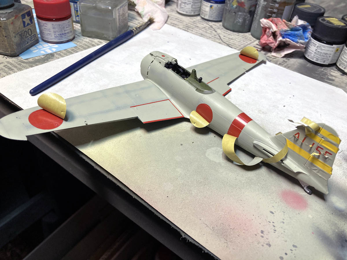 atsudra工房完成品】1/48 零戦21型 真珠湾 板谷少佐機 atsudra工房完成品】1/48 零戦21型 真珠湾 板谷少佐機