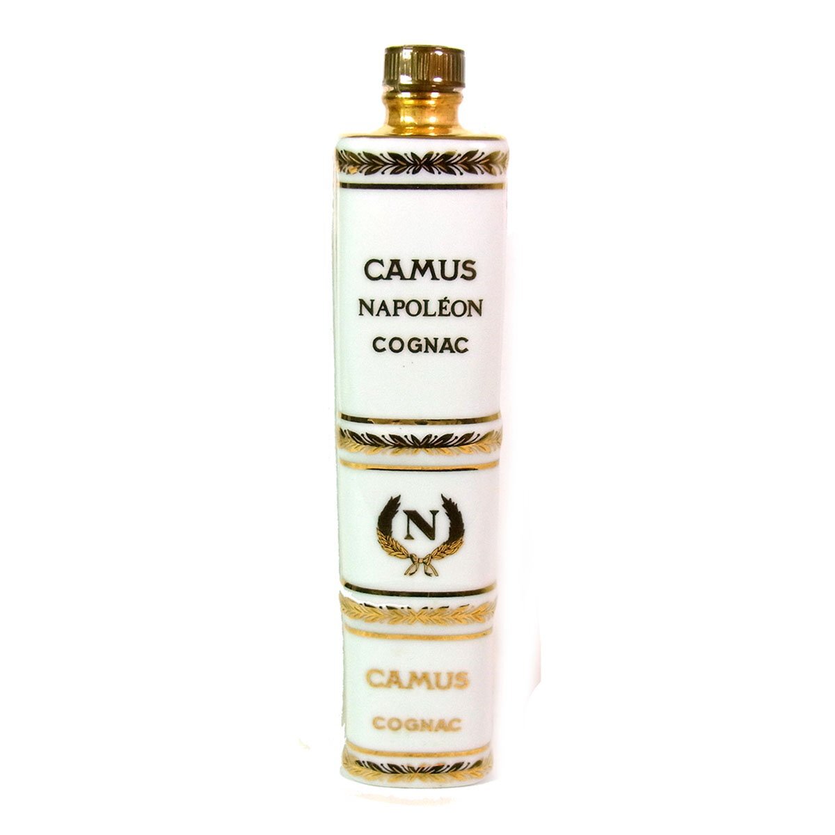 CAMUS/カミュ ナポレオン ブック白陶器ボトル ( 西洋陶磁器)の CAMUS/カミュ ナポレオン ブック白陶器ボトル ( 西洋陶磁器)の