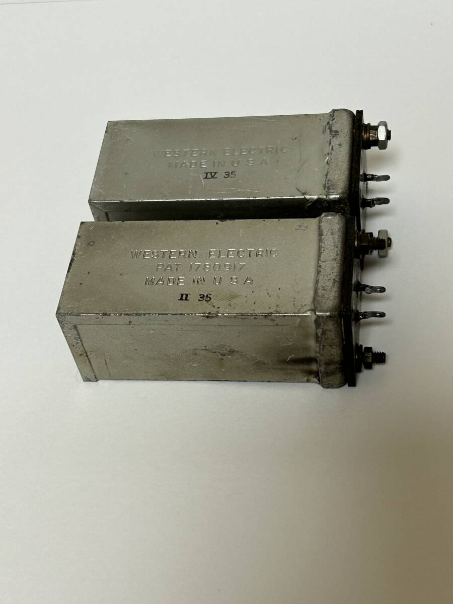 westernコンデンサー221A １MF ２個