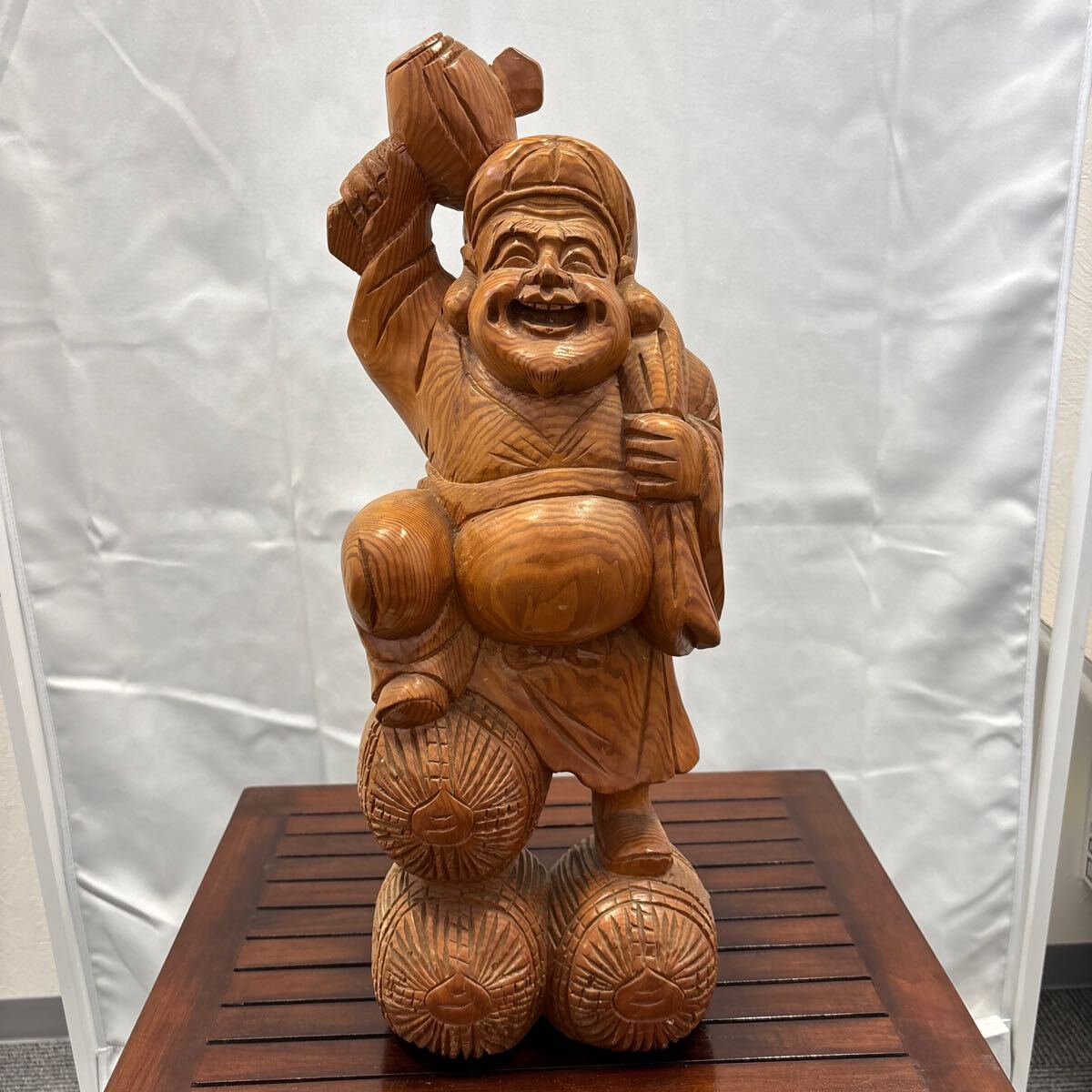 一刀彫大黒天（五穀豊穣）