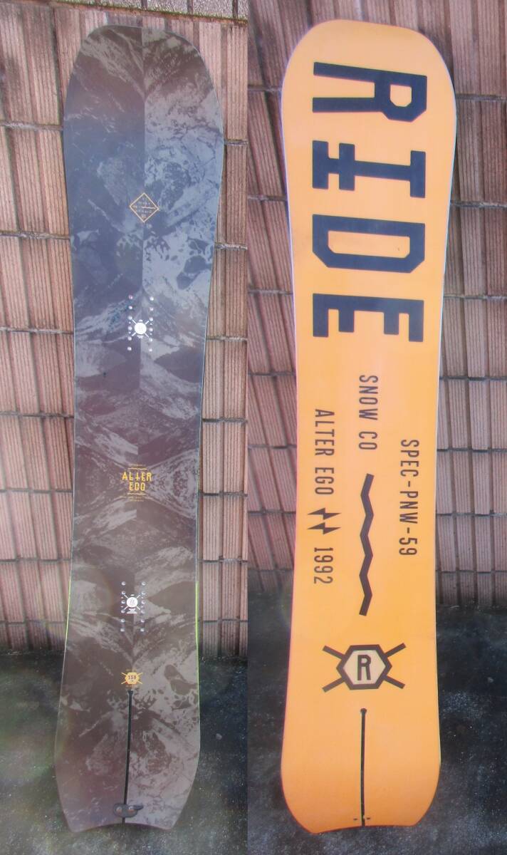 6800円 RIDE ALTER EGO 14-15 159cm ライド アルターエゴ 6800円 RIDE ALTER EGO 14-15 159cm ライド アルターエゴ