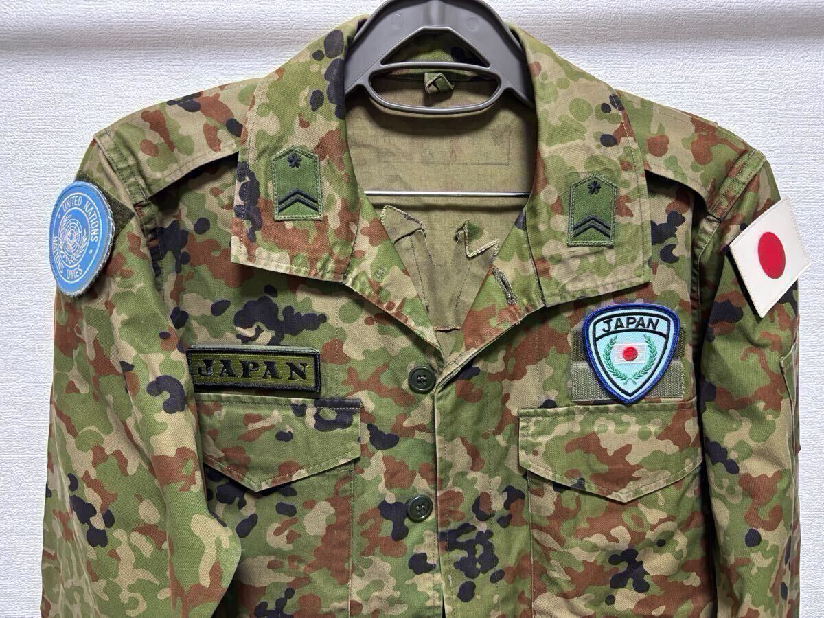陸上自衛隊 作業服迷彩4A 防暑服セット 海外派遣隊員 IR迷彩静電 陸上自衛隊 作業服迷彩4A 防暑服セット 海外派遣隊員 IR迷彩静電