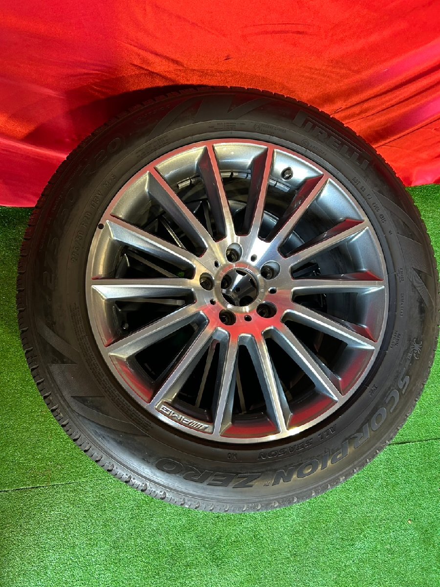  Benz gelaende AMG оригинальный 20 дюймовый /8.5J/5 дыра /PCD130/ET32/ диаметр втулки 84mm Pirelli Scorpion Zero 275/50/R20
