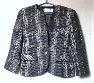 ◆◎◆ 《 美 品 》・『 正装用・高品質なスーツです・ツイード 』／ デラックスタイプ