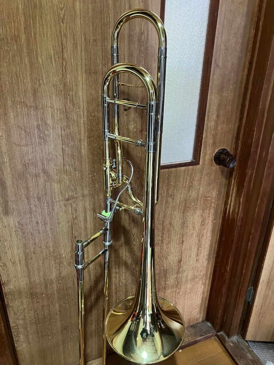 希少　ヤマハゼノトロンボーンYSL882V イエローベル　中古 希少ヤマハゼノトロンボーンYSL882V イエローベル中古