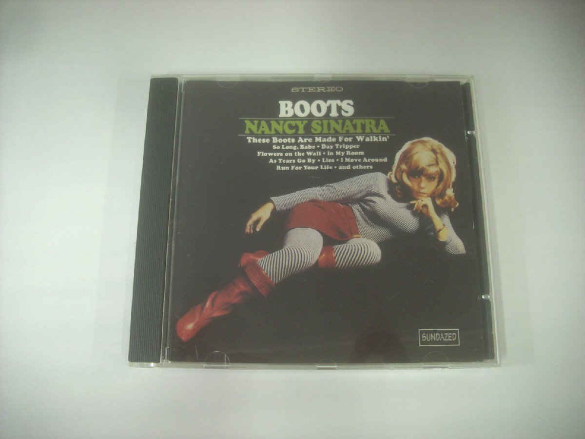 ■ 輸入U(xiǎn)SA盤 CD NANCY SINATRA / BOOTS ナンシーシナトラ 　にくい貴方 1995年盤 SUNDAZED SC 6052 ◇r61216