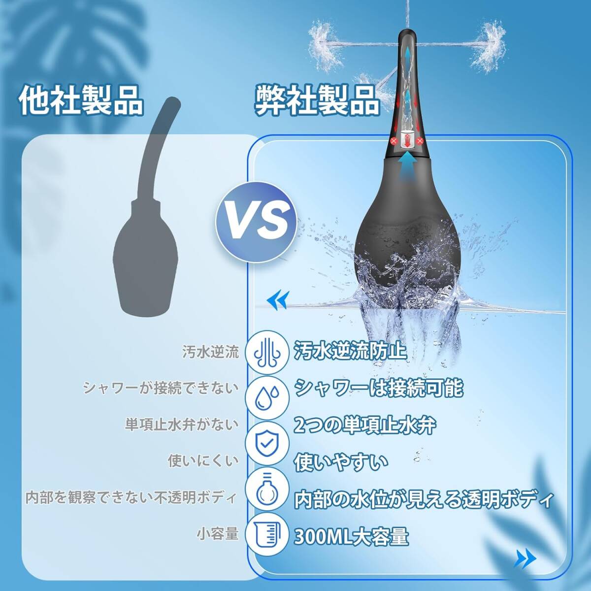 浣腸器 アナル洗浄 アナル 浣腸 腸內(nèi)洗浄 300ml アナル洗い アナル開発 ピンク桜の夢 あなる洗浄 男性 洗浄 手動ポンプ式 A588