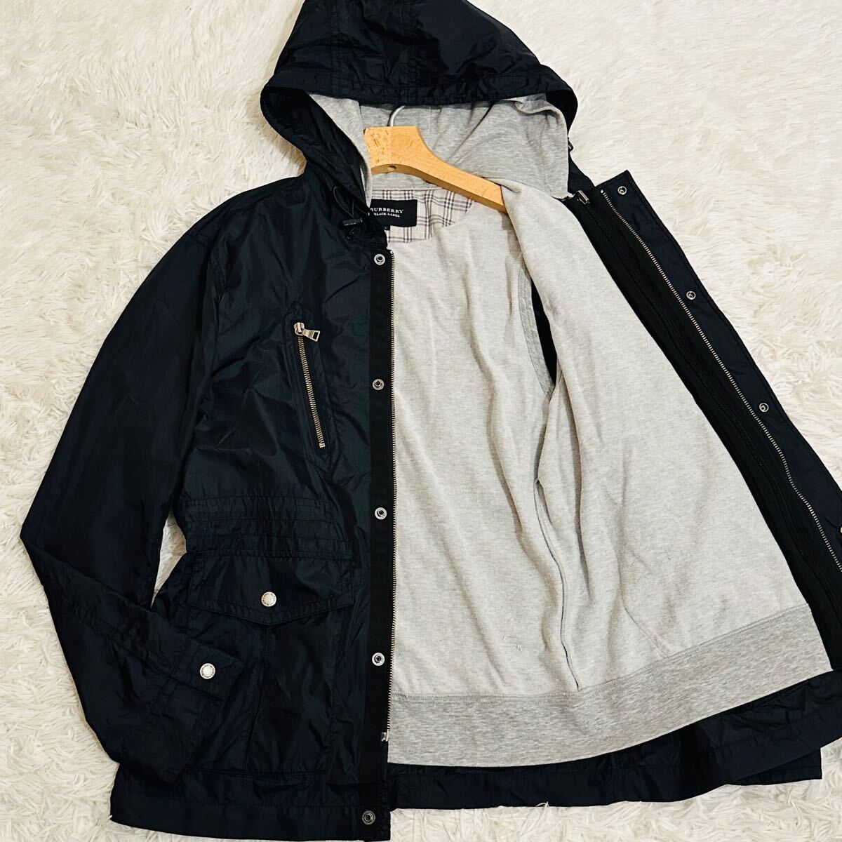 極美品/Lサイズ○バーバリーブラックレーベル BURBERRY BLACK 極美品/Lサイズ○バーバリーブラックレーベル BURBERRY BLACK