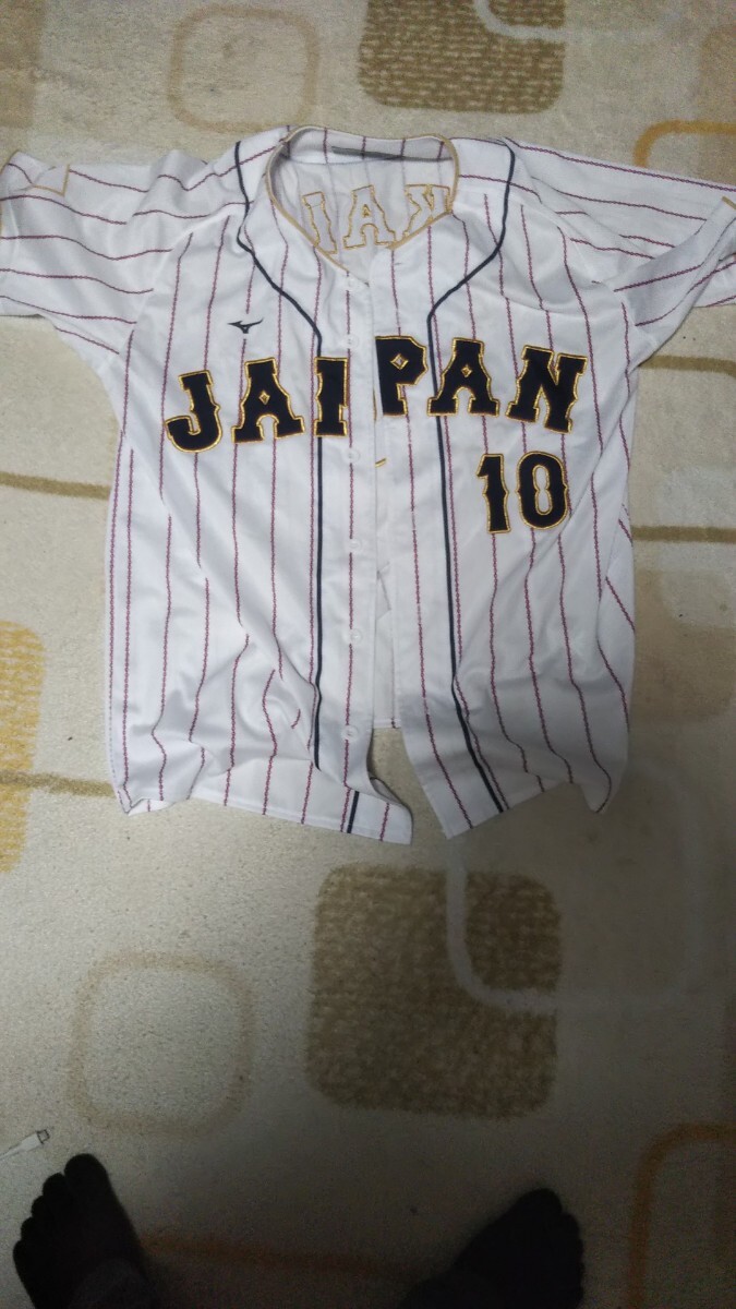 ☆侍JAPAN 甲斐拓也選手ユニフォーム(ホーム用)Lサイズ 福岡 ☆侍JAPAN 甲斐拓也選手ユニフォーム(ホーム用)Lサイズ 福岡