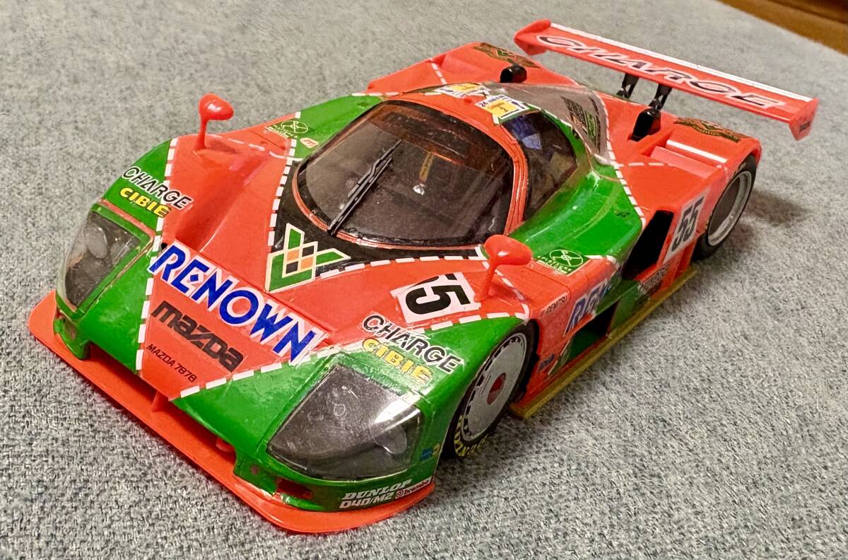 TAMIYA製プラモデル「MAZDA 787B '91年ルマン24時間レース優勝 TAMIYA製プラモデル「MAZDA 787B '91年ルマン24時間レース優勝
