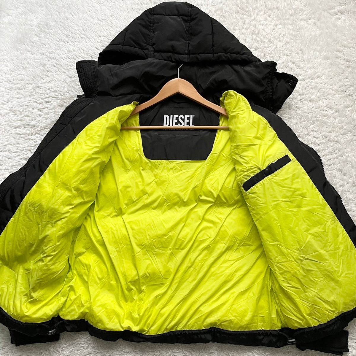 美品/XL相当○DIESEL ディーゼル ダウン ジャケット ライダース 美品/XL相当○DIESEL ディーゼル ダウン ジャケット ライダース