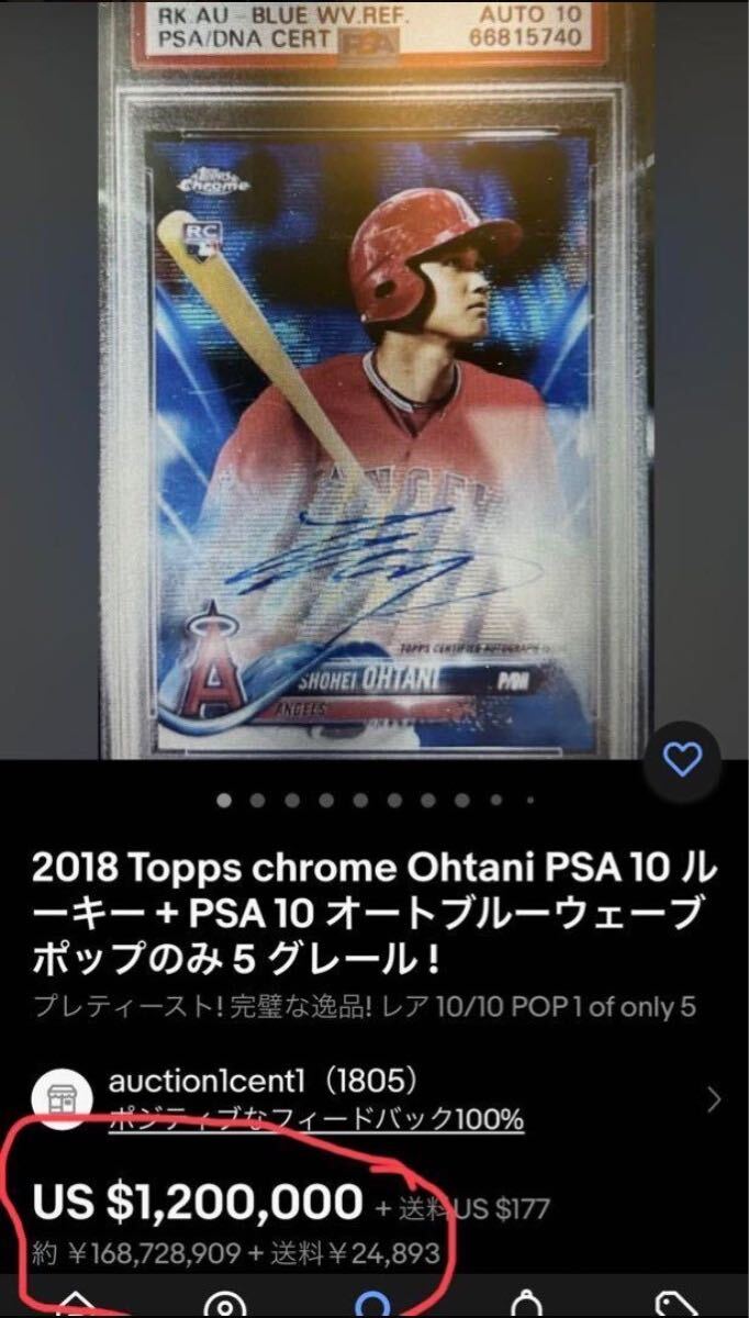 大谷翔平 【世界に1枚限り】 直筆サインカード PSA10 GEM MT 大谷翔平 【世界に1枚限り】 直筆サインカード PSA10 GEM MT