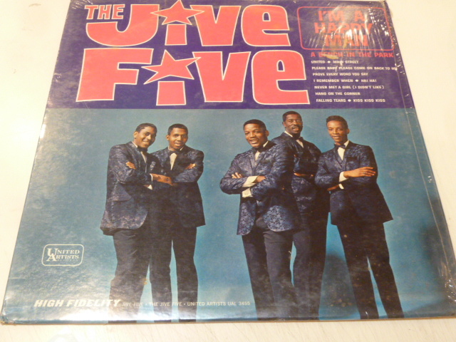 US★The Jive Five「I'm A Happy Man 」★United Artists/LAX-305★シュリンクあり