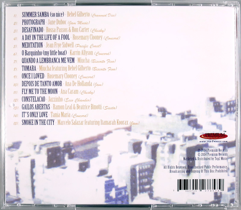 (24bit CD) 『Audiophile Bossa Voices』 輸入盤 PR 27857 Premium Records / Bebel Gilberto, Rosemary Clooney, Ana Caram, Tania Maria_画像2