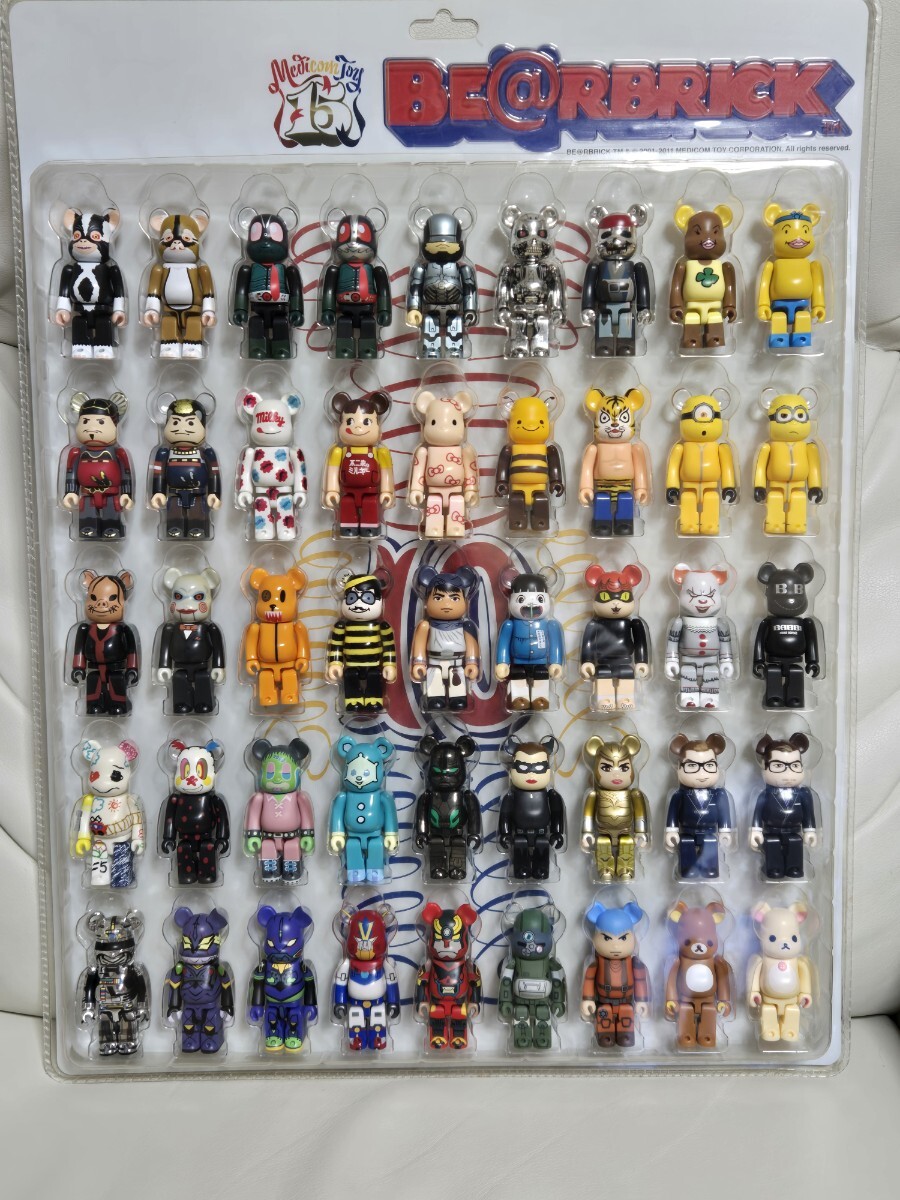 BE@RBRICK 100% 45体セットブリスターボードセット+3体