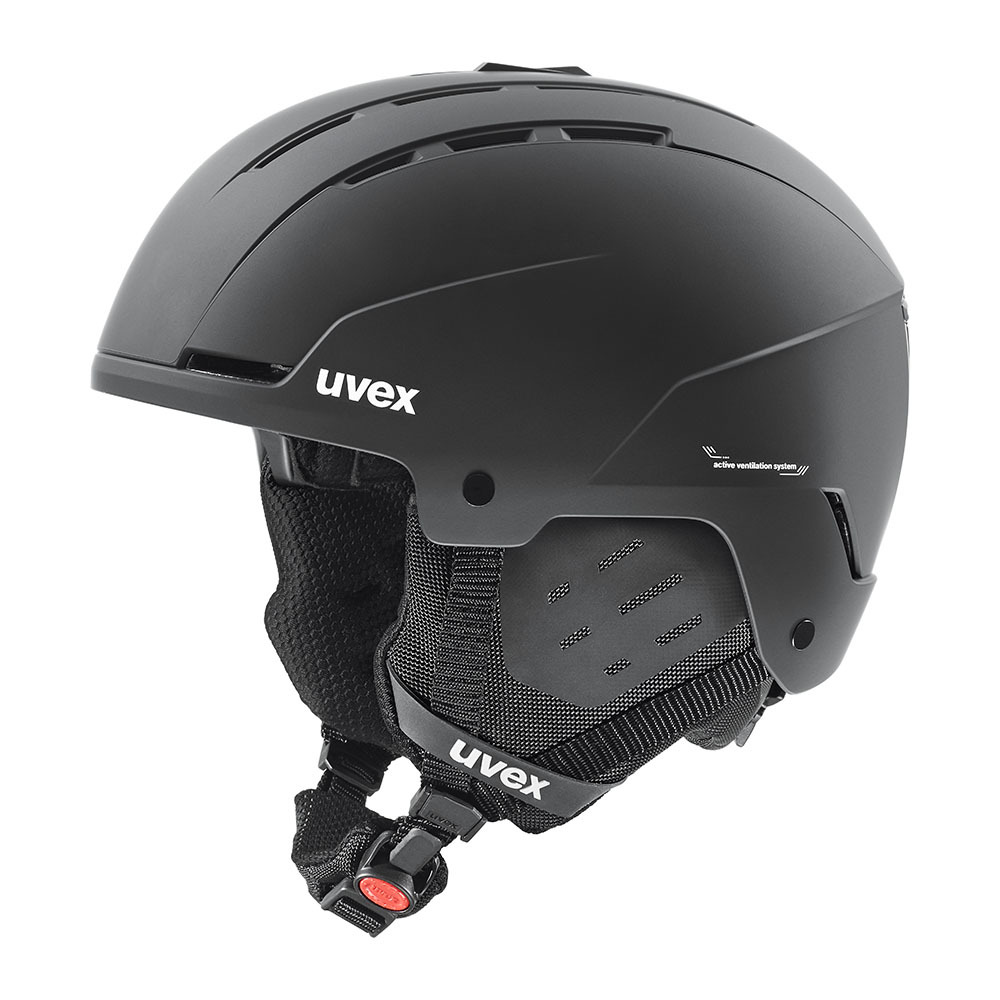 25UVEX stance ブラックマット　58-62ｃｍ　定価￥24200