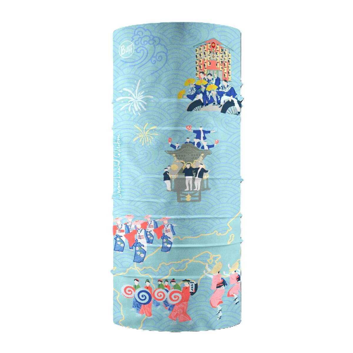 最新作 BUFF ORIGINAL ECO STRETCH JapanLimited 祭り マスクにもなる多機能バンダナ 593795 定価￥3520