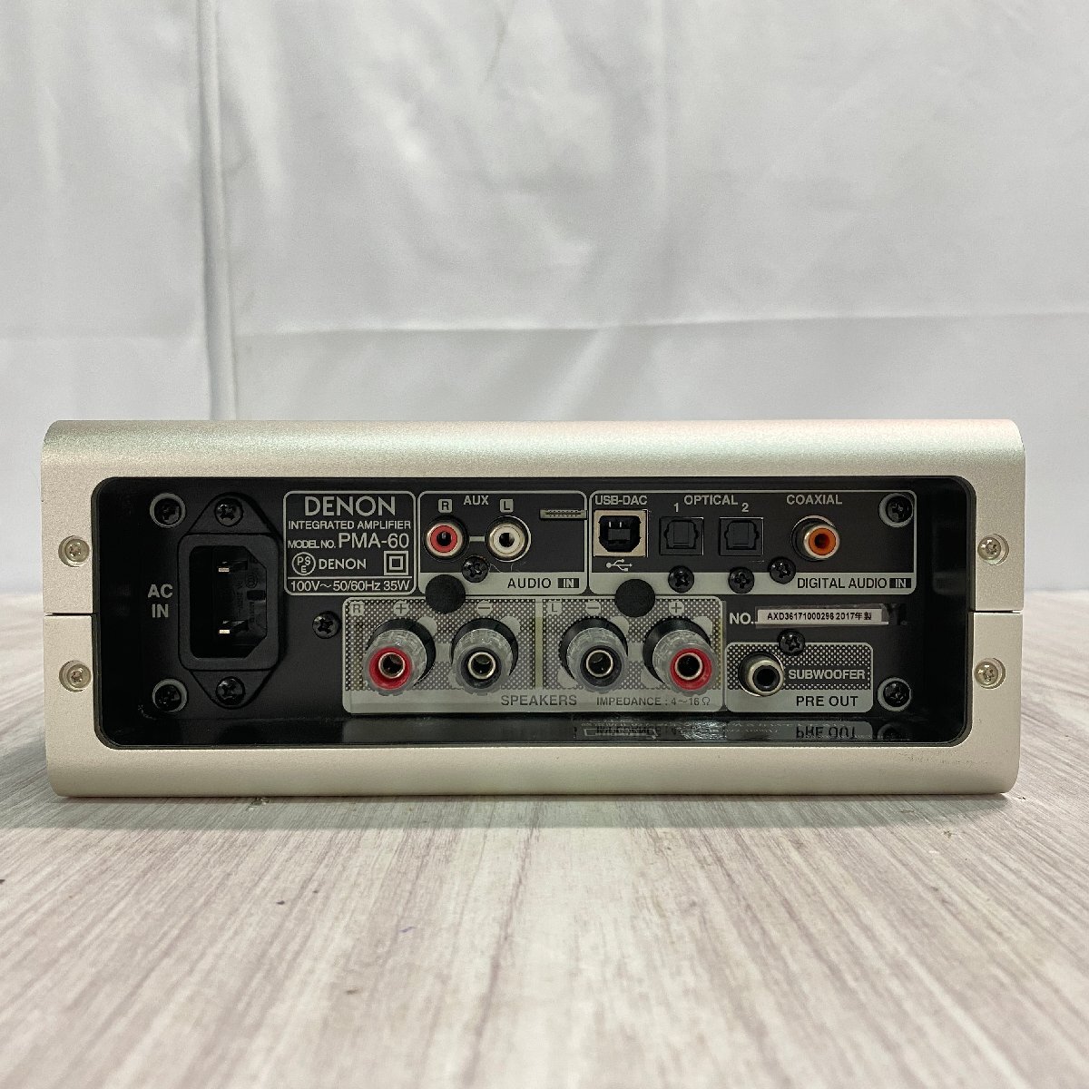 ◇2433 良品 DENON デノン プリメインアンプ PMA-60