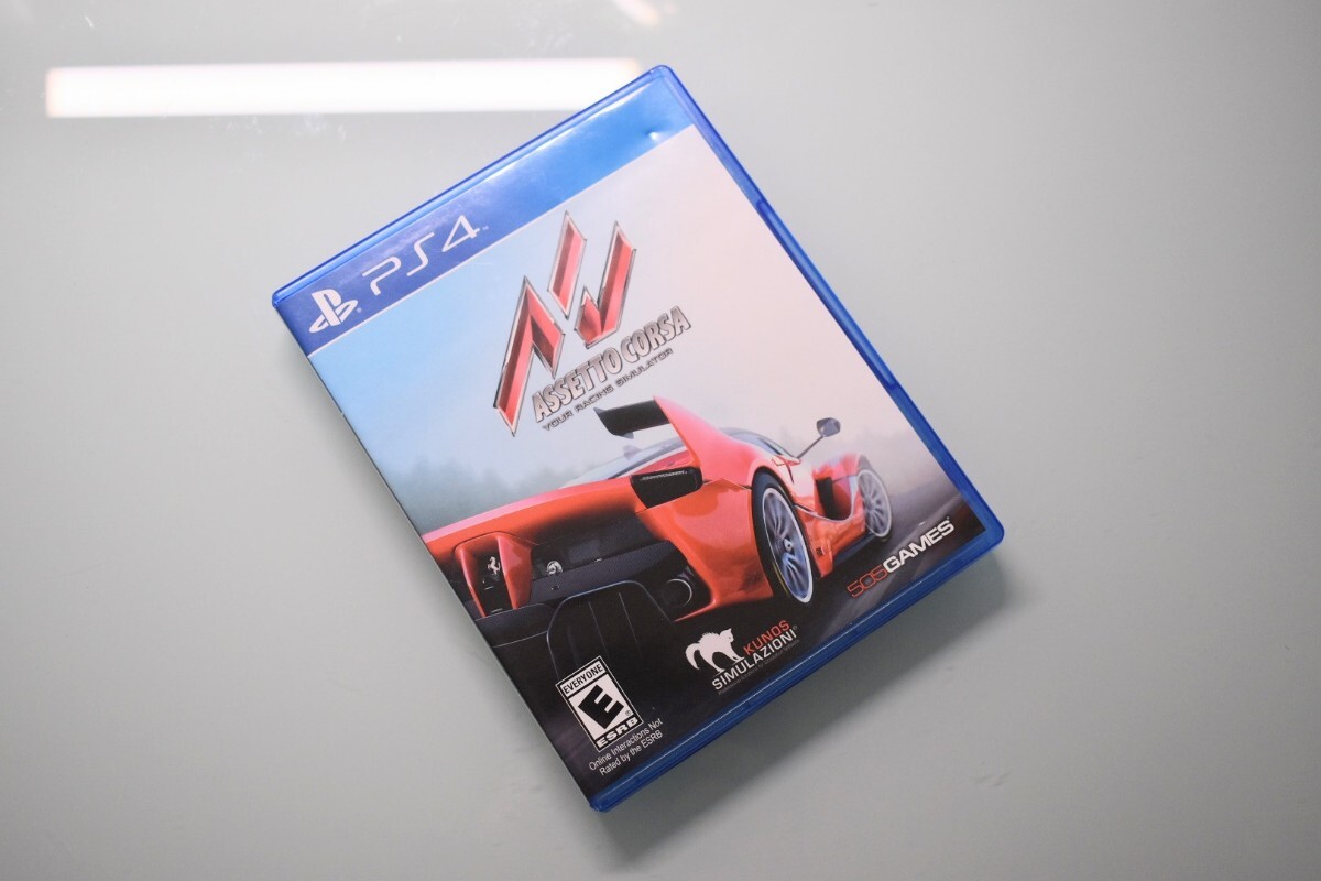 【清掃済・動作確認済】PS4 海外版 Assetto Corsa アセットコルサ