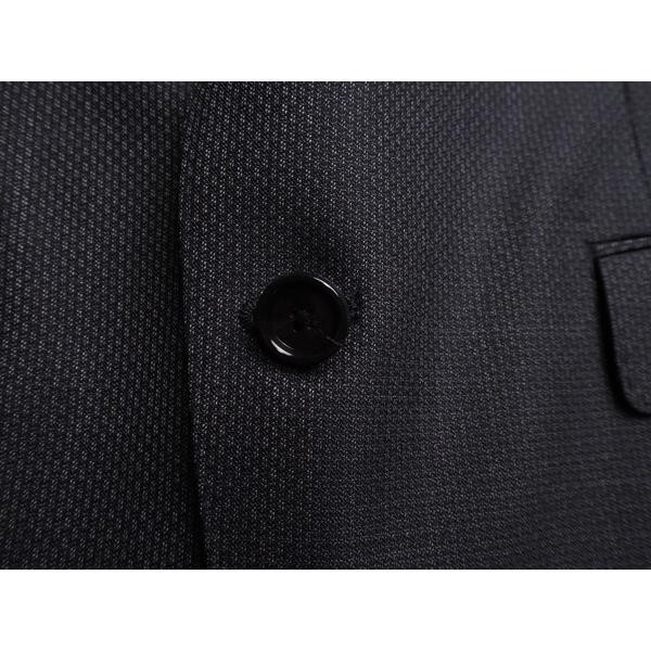 新品 STUDIO by DURBAN ダーバン 秋冬総裏 Super100'S 艶感ウール100% マイクロドビー織柄 スーツY7濃灰(97) 0400288_画像4