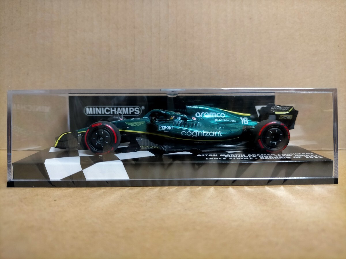 PMA 1/43 アストンマーティン アラムコ コグニザント メルセデス F1 AMR22 L.ストロール No.18 2022 バーレーンGP