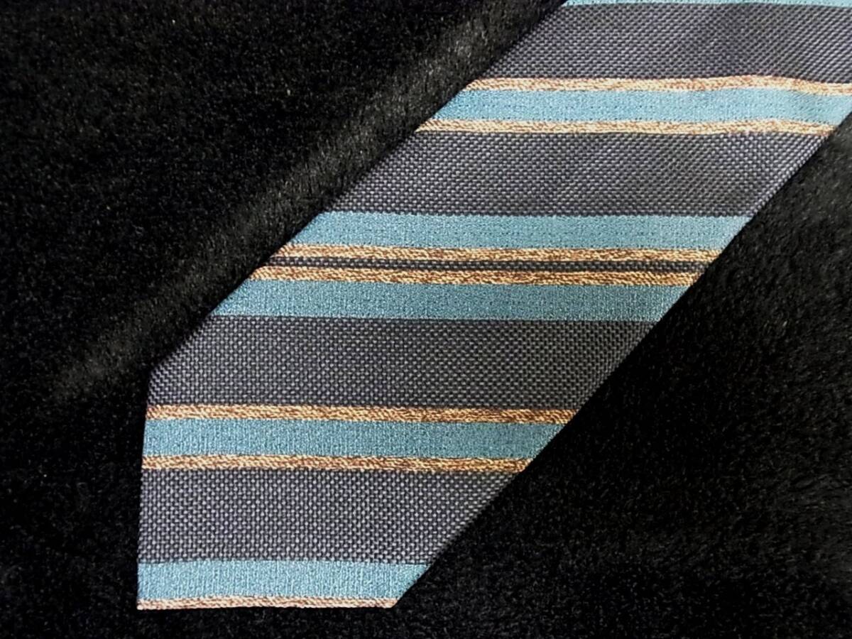 ★*:.【新品N】0511 【Ｂｒｉｏｎｉ】ブリオーニ 最高級 【ストライプ 柄】ネクタイ