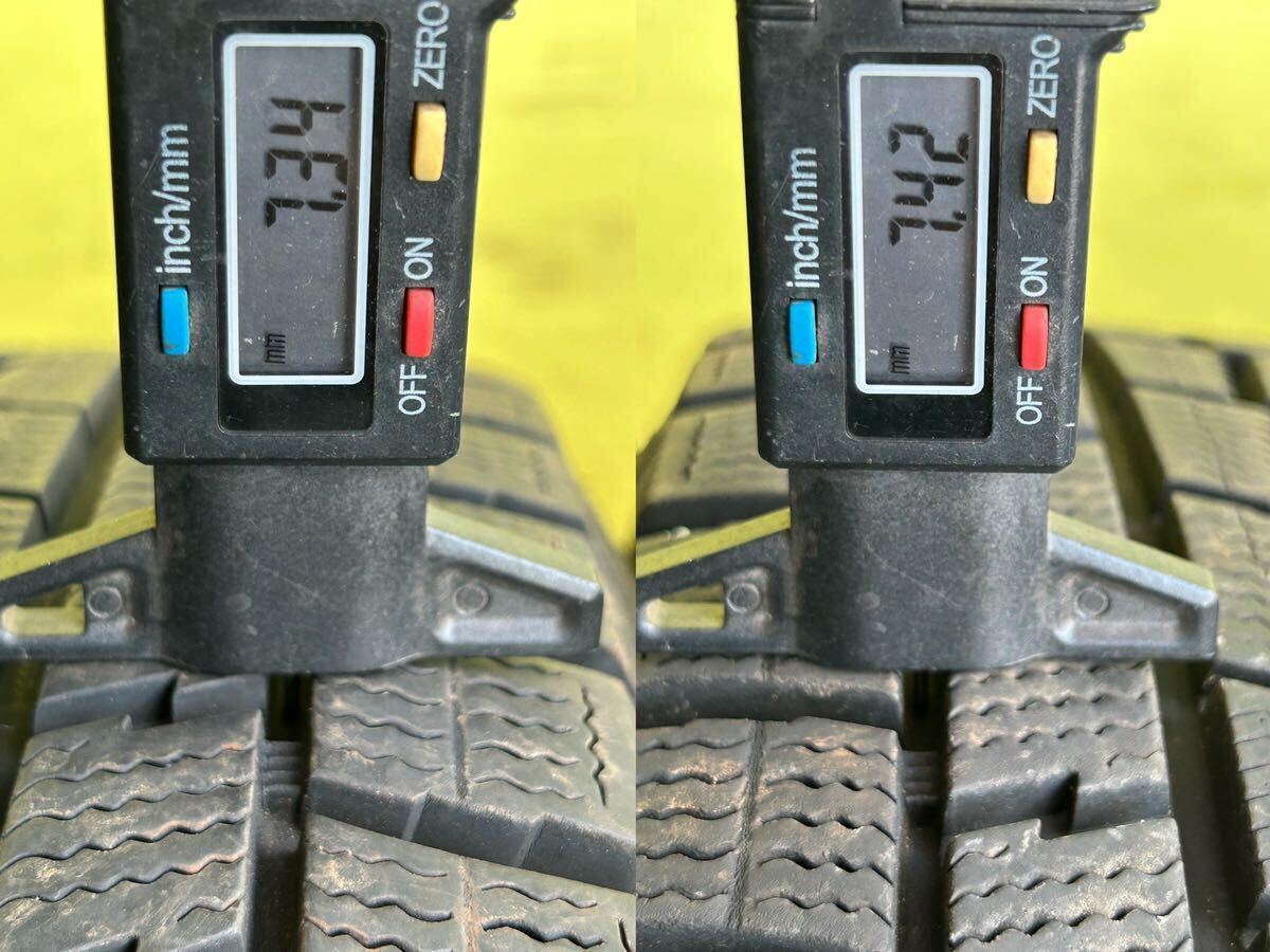 175/65R15 2019年スダットレス DUNLOP WINTER MAXX　タイヤホイールセット　ホンダ 純正 CK 4穴15×5.5J ET+45 PCD100 ハブ徑56mm
