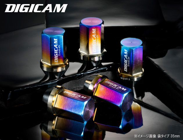  titanium рейсинг гайка 16 шт. комплект P1.25 пакет модель 35mm DIGICAM /teji can 