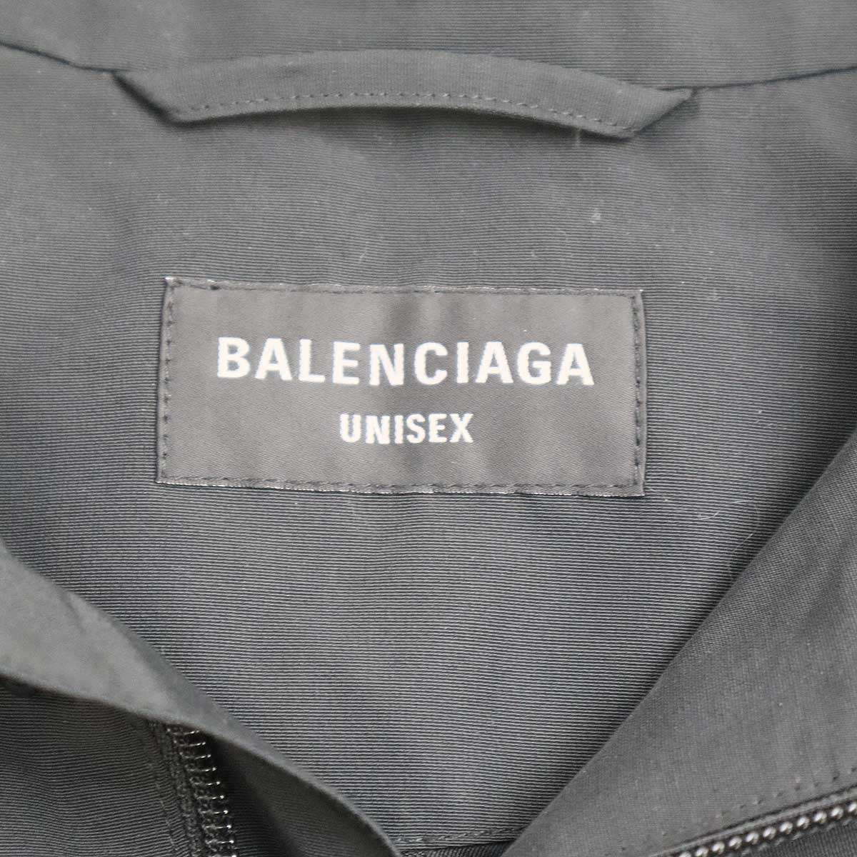BALENCIAGA バレンシアガ 23SS Track Suit Jacket ミニマルトラックスーツ ジャケット 746473 TM017 ブラック S ITCCKQ8J29IO_画像3