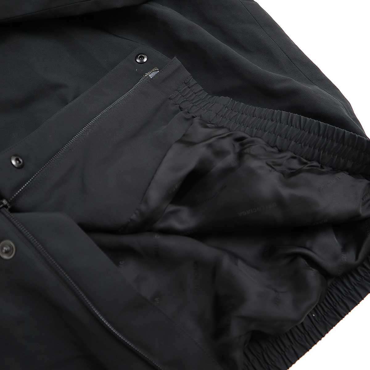 BALENCIAGA バレンシアガ 23SS Track Suit Jacket ミニマルトラックスーツ ジャケット 746473 TM017 ブラック S ITCCKQ8J29IO_画像6