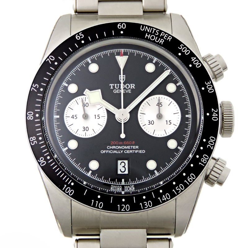 ［飯能本店］TUDOR チュードル ブラックベイ クロノ 79360N 腕時計 メンズ DH74264