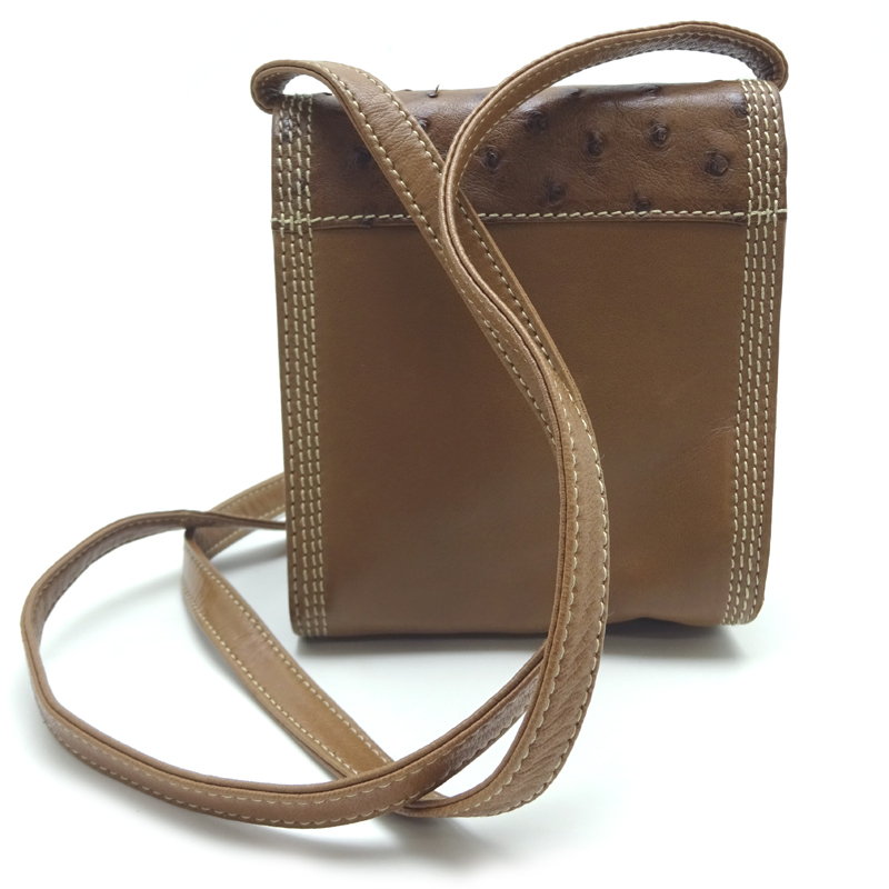 ［飯能本店］LOEWE ロエベ ショルダーミニポーチ ポーチ ラムスキン ブラウン レディース?メンズ DH75505