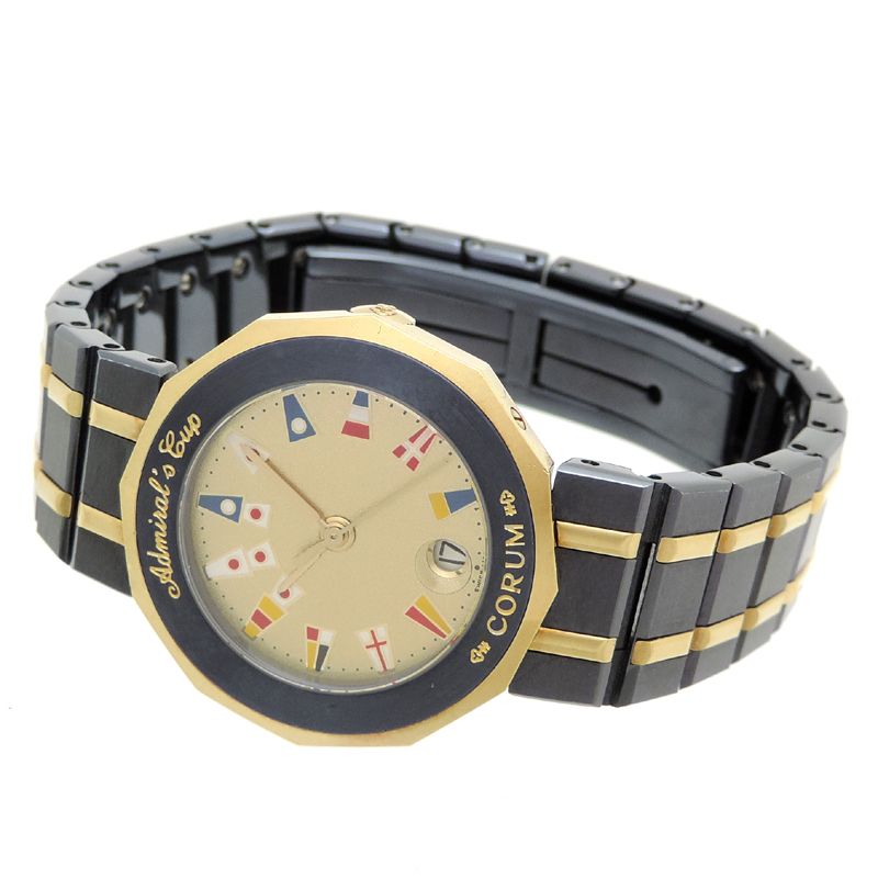 [. талант головной офис ]CORUM Corum Admiral z cup gun голубой 39.610.31 наручные часы женский DH82851
