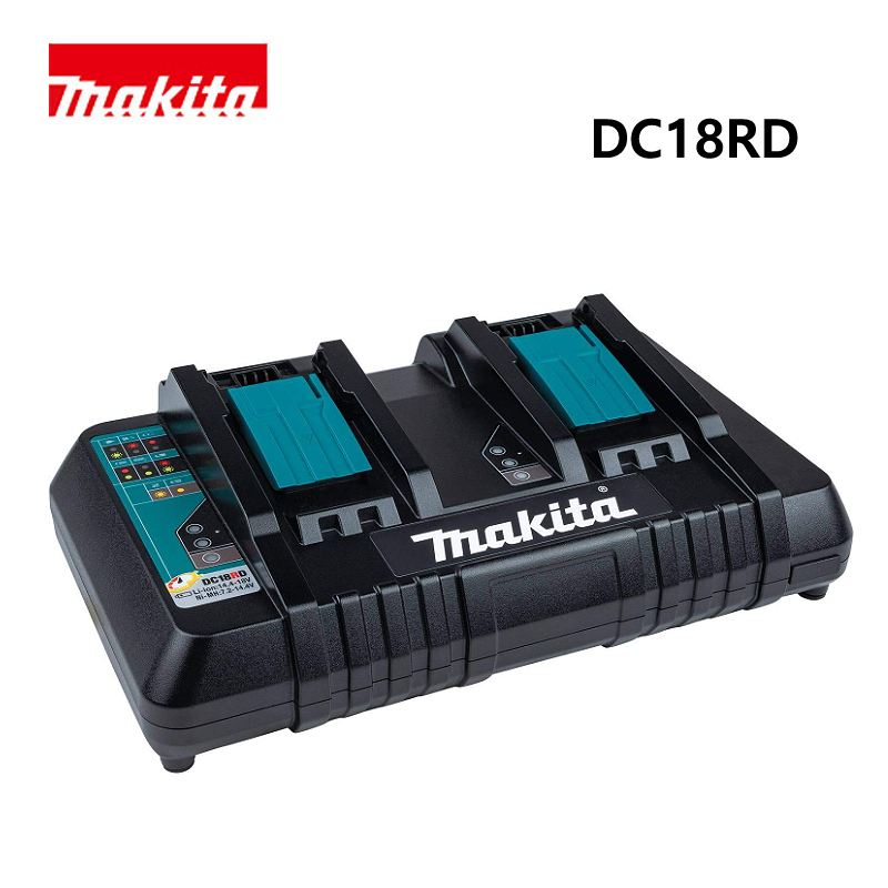 マキタ 2口同時急速充電器 冷却ファン付 マキタ正規品 USB機器接続可能 ばらし品 DC18RD その他工具 KH05623