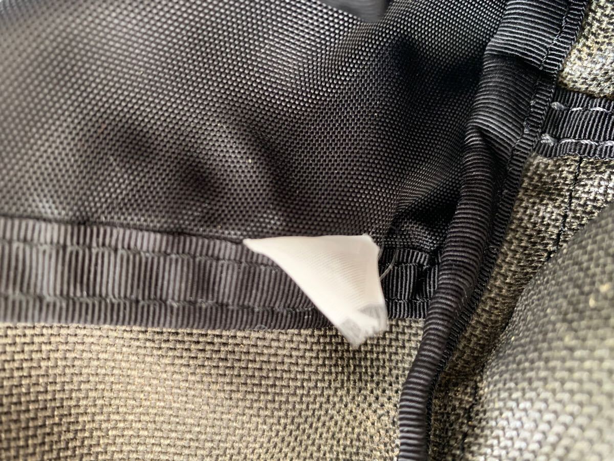 BRIEFING ブリーフィング ATTACK PACK アタックパック BRF136219 スチール 廃番カラー 入手困難 定価:63,800円 中古_画像5