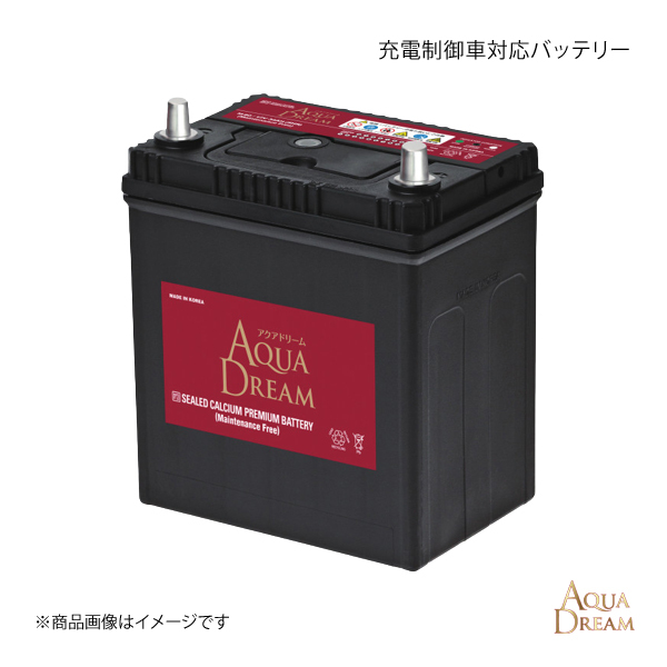 AQUA DREAM 充電制御車対応 バッテリー カローラ DBA-NZE121 04/12～06 新車搭載:46B24L(寒冷地仕様) AD-MF75B24L