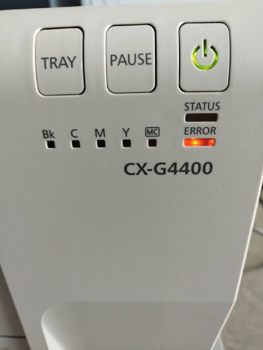 ◆Cannon 【CX-G4400】 カードプリンター/IDカード/名刺/ハガキ/プライスカード　ジャンク品　【D1110M10BH】