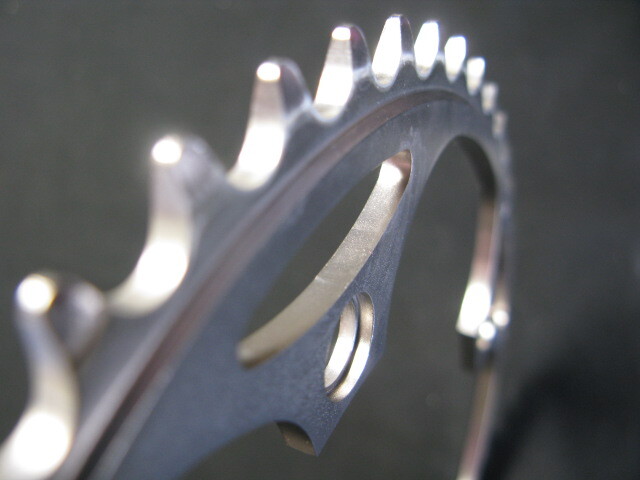 ピスト?競輪/NJS認定shimano【DURA-ACE】大ギア厚歯50T/PCD:144mm現行中古品XH