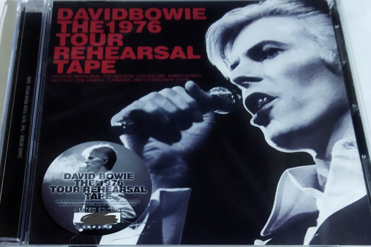デビッド・ボウイ 1976年 特典付 リハ テープ David Bowie Tour Rehersal Tape