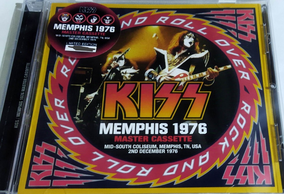 キッス 1976年 Kiss Master Cassette Live At Memphis,USA