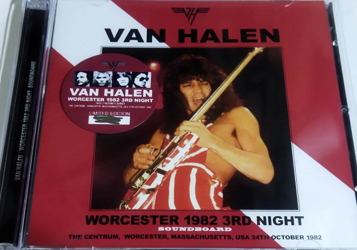 ヴァン・ヘイレン 1982年 Stereo SDB Van Halen Definitive Live At Worcester,Massachusetts,USA David Lee Roth